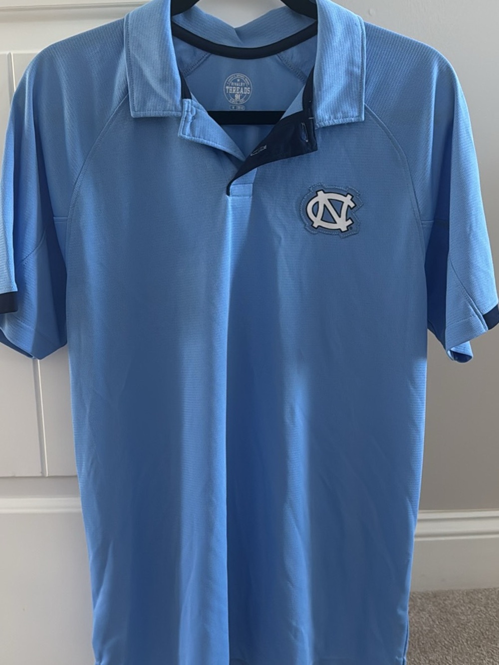 UNC Light Blue Performance Polo Shirt